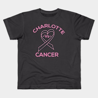 Charlotte vs Cancer Kids T-Shirt